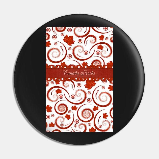 Canadian Swirls Pin by SpiceTree