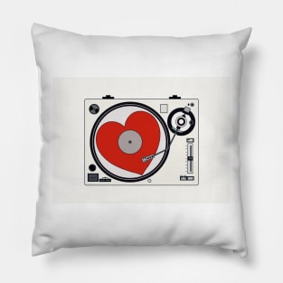 Retro Record Player Pillow