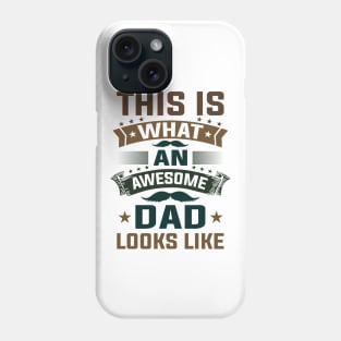 Fantastic Dad Fathers Day Beard Men Phone Case