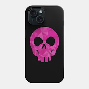 Skull - Crystal Purple Phone Case