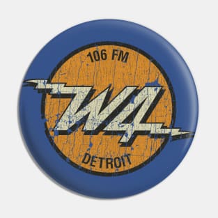 W4 Detroit Pin