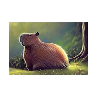 Capybara lazy T-Shirt