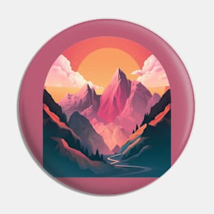 Majestic Mountainous Pin