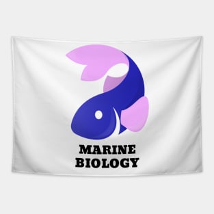 Marine Biology Fish Tapestry