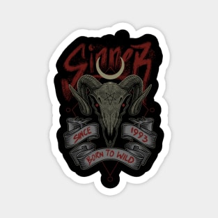 Sinner Goat Magnet