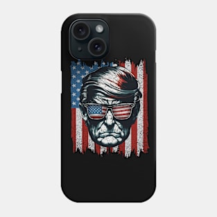 Cool Donald Trump for President 2024 Phone Case