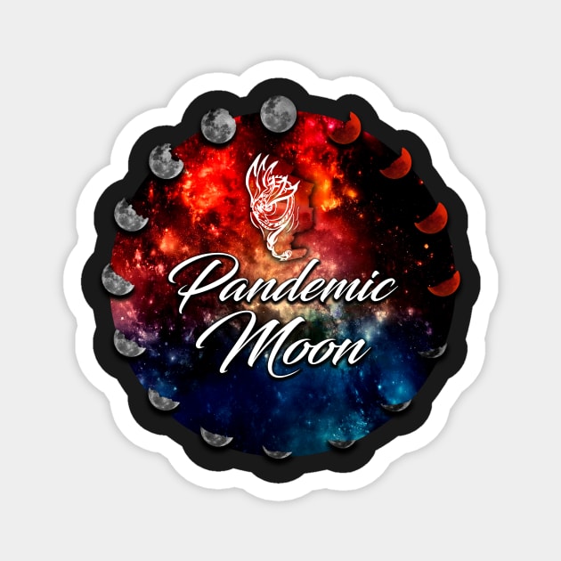 Pandemic Moon- Chaos Moon Magnet by Benjammin87