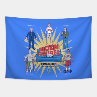 Inaction Figures Tapestry