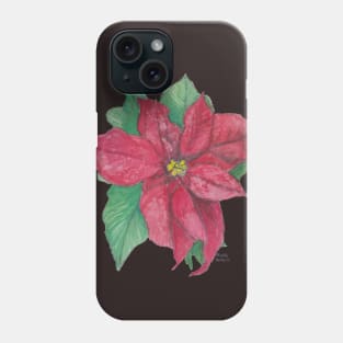 Poinsettia I Phone Case