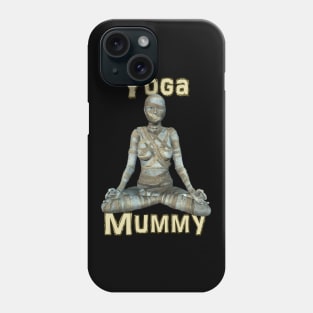 Yoga Mummy Fire Log Pose Phone Case