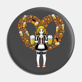 Oktober Doodle Pin