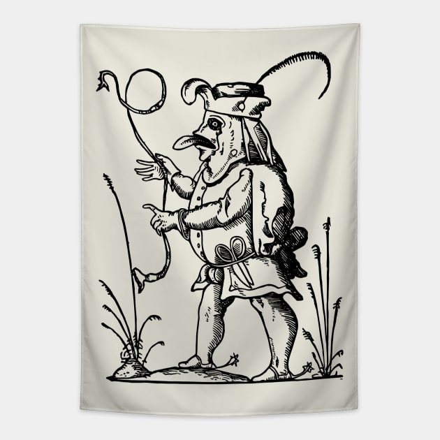 Grotesque #82 The Drolatic Dreams of Pantagruel (1565) Tapestry by n23tees