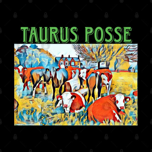 Taurus Posse Abstract - Front by Subversive-Ware 