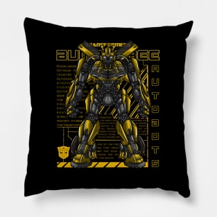 Yellow Bee Transform Pillow