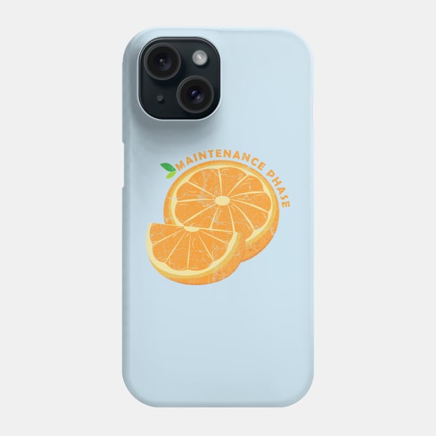 orange maintenance phase fruit Phone Case by Basketball-Number