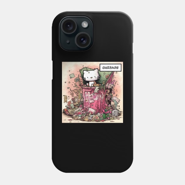 garbage Phone Case by dailydadacomic