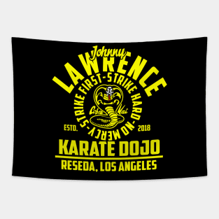 Johnny's karate dojo Tapestry
