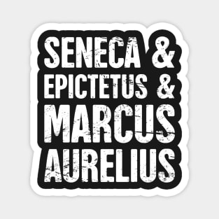 Famous Stoics | Stoicism Design Magnet