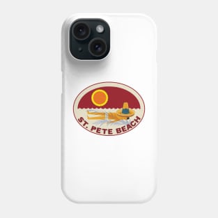 St. Pete Beach Florida Saint Petersburg Vintage Style Travel Vacation Phone Case