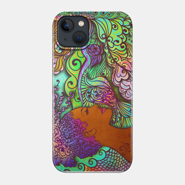 Lady of the Forest - African American - Phone Case