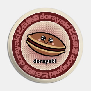 Kawaii Dorayaki (Japanese Red Bean Pancake) Pin