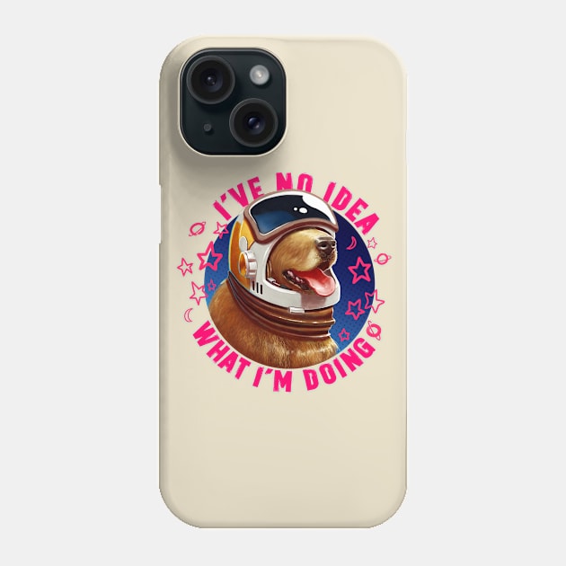 Space Dog Phone Case by bpannell