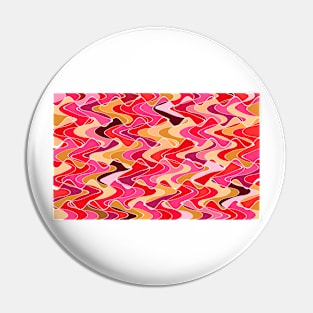 Energy waves, vibrant colors, joyful fuchsia print Pin