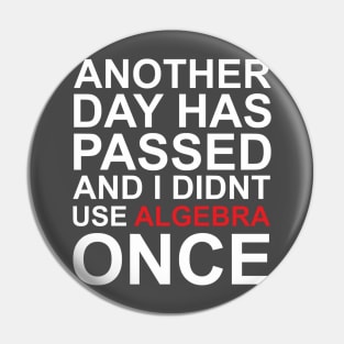 ALGEBRA Pin