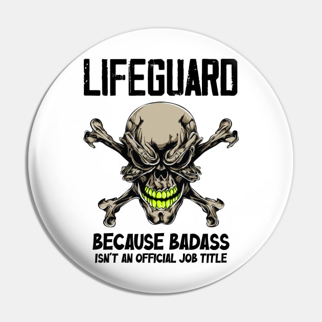 Badass Quote Pin by zeedot