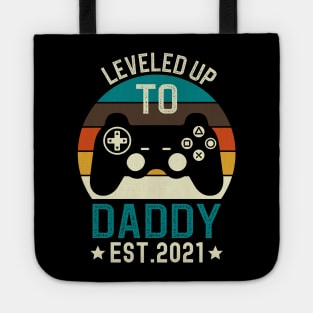 Leveled Up to Daddy Est 2021 Tote