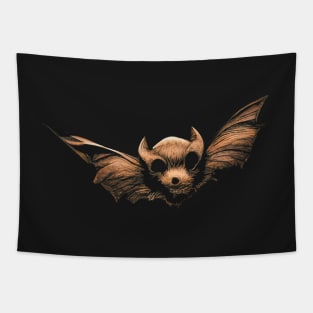 Cute little flying bat. Tapestry