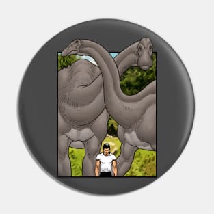 Brontosaurus Pin