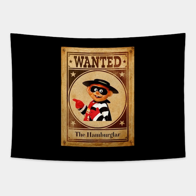 Hamburglar Tapestry by reesea