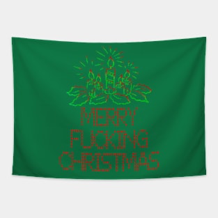 Merry F****** Christmas Tapestry