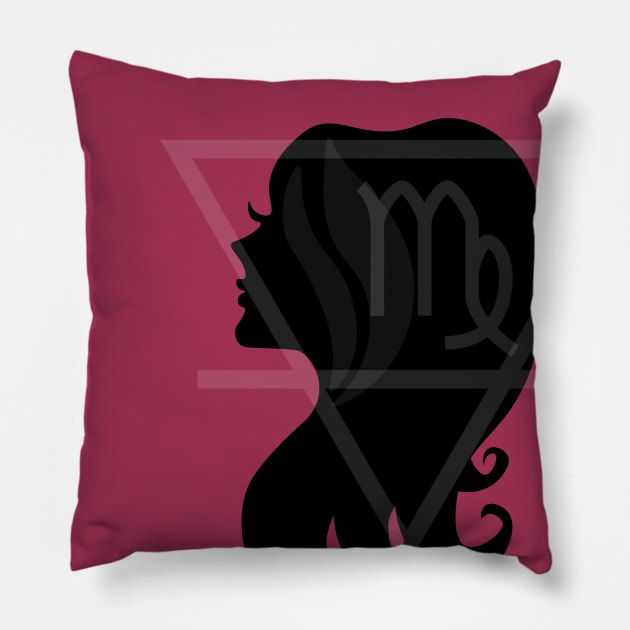 And Then God Created The Virgo Pillow by Heartfeltarts