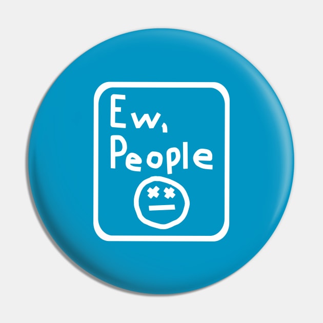 White Line Ew People Frame Graphic Pin by ellenhenryart