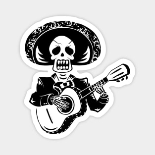 Day Of The Dead Skeleton Magnet