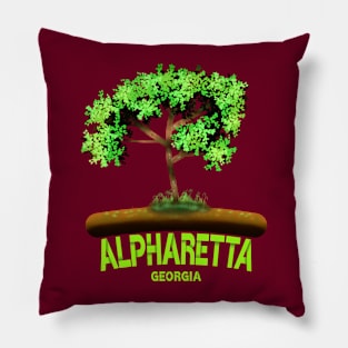 Alpharetta Georgia Pillow