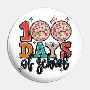 Disco Ball 100 days of school Pin