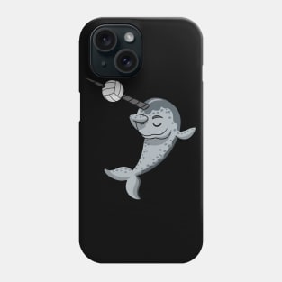 Dabbing Narwhal Volleyball Dab Phone Case