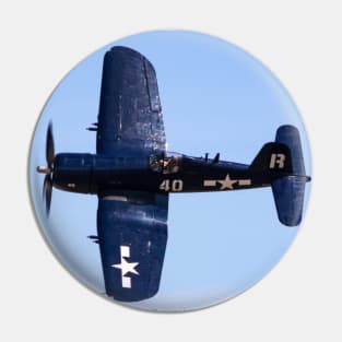 F4U-7 Corsair Photo-Pass Pin