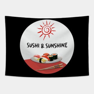 Sushi and sunshine Tapestry