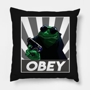 Gangster Assassin Kermit Pillow