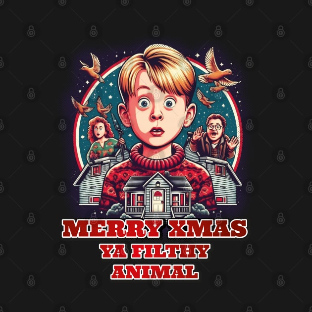 Merry Xmas ya filthy animal by k9-tee