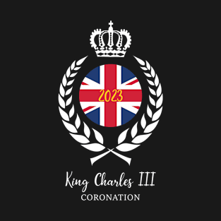 King Charles Coronation 2023 God Save The King Union Jack T-Shirt
