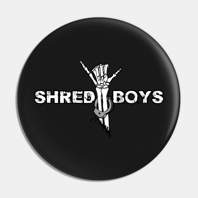 Shred Boys Logo Pin by shredvision