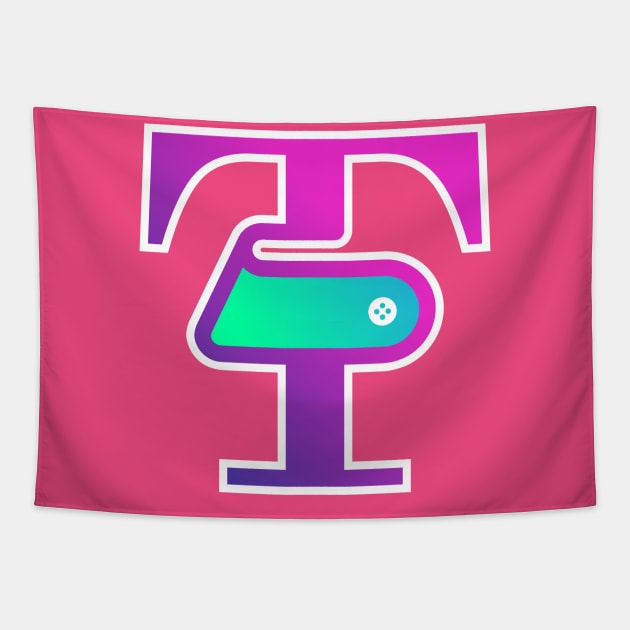 Initial T for T-shirt Tapestry by SASTRAVILA
