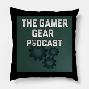 Gamer Gear Square - Green Pillow