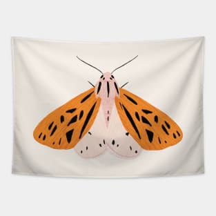 Pink butterfly Tapestry