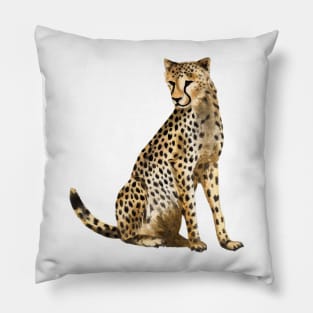 Watercolor Cheetah Pillow